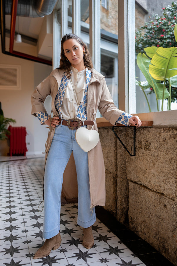 Heart Leather Bag
