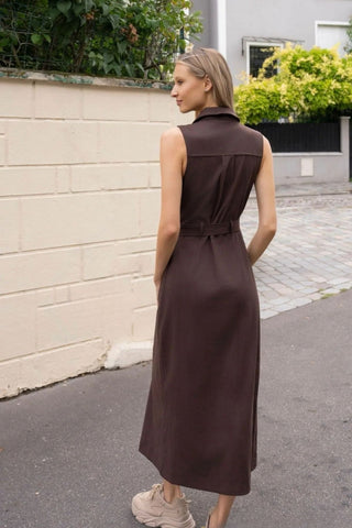 Vestido Suede